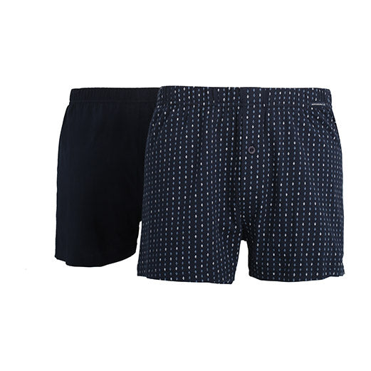 Gotzburg Men’s Cotton Boxer Shorts 2 Pack – Soft Breathable Printed Boxers 742472